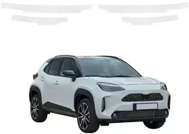 GrizzGlass Bespalvė techninė danga HeavyDuty Clear slenksčiams, skirti Toyota Yaris Cross (2021-2026) [4w1] (GRZ21282)