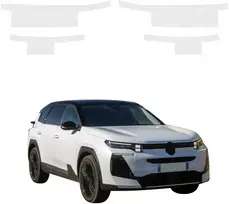GrizzGlass Bespalvė techninė danga HeavyDuty Clear slenksčiams, skirtiems Citroen C5 Aircross SUV (2025-2026) [4w1] (GRZ21600)