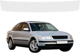 GrizzGlass Bespalvė techninė danga HeavyDuty Clear bagažinės slenksčiui, skirtam Volkswagen Passat B5 Sedan (1996-2000) (GRZ21181)
