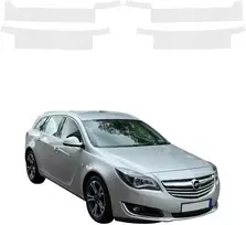 GrizzGlass Bespalvė techninė danga HeavyDuty Clear slenksčiams, skirtiems Opel Insignia Kombi Facelifting (2013-2017) [4w1] (GRZ20871)