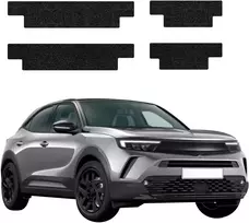 GrizzGlass Juoda techninė danga HeavyDuty Juodas slenkstinėms juostoms skirtoms Opel Mokka (2021-2026) [4w1] (GRZ20340)
