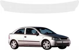 GrizzGlass Bespalvė techninė danga HeavyDuty Clear bagažinės slenksčiui, skirtam Opel Astra G Hatchback 3D (1998-2009) (GRZ20981)