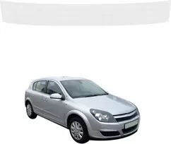 GrizzGlass Bespalvė techninė danga HeavyDuty Clear bagažinės slenksčiui, skirta Opel Astra H Hatchback 5D (2004-2014) (GRZ20866)