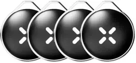 OnGuard Dviračio užrakto raktas Juodas X xKey, rinkinys 4 vnt. (BX-AC-BLKX-XKEY4)