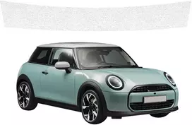 GrizzGlass Balta techninė danga HeavyDuty Baltas bagažinės slenksčiui Mini Cooper S (2023-2026) (GRZ21268)