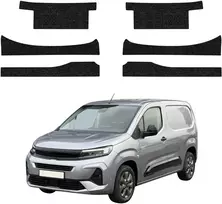 GrizzGlass Juoda techninė danga HeavyDuty Juodas slenkstinėms dalims, skirtoms Opel Combo Cargo (2018-2026) [6w1] (GRZ22367)