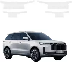 GrizzGlass Bespalvė techninė danga HeavyDuty Clear ant slenksčių, skirta Jaecoo J5 (2025-2026) [4w1] (GRZ20940)
