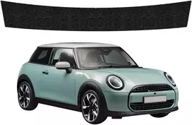 GrizzGlass Juoda techninė danga HeavyDuty Juodas bagažinės slenksčiui, skirtam Mini Cooper S (2023-2026) (GRZ20367)