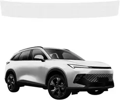 GrizzGlass Bespalvė techninė danga HeavyDuty Clear bagažinės slenksčiui, skirtam BAIC BEIJING 5 (2023-2026) (GRZ20554)