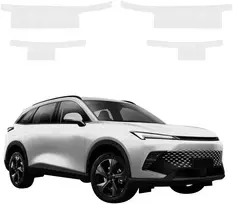 GrizzGlass Bespalvė techninė danga HeavyDuty Clear slenksčiams, skirtiems BAIC BEIJING 5 (2023-2026) [4w1] (GRZ20548)