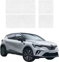 GrizzGlass Balta techninė danga HeavyDuty Baltas ant slenksčių, skirtų Renault Captur (2019-2023) [4w1] (GRZ22659)