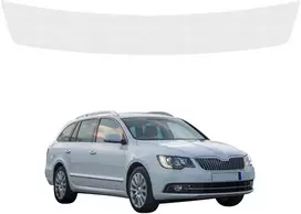 GrizzGlass Bespalvė techninė danga HeavyDuty Clear bagažinės slenksčiui, skirtam Skoda Superb 2 Kombi Facelifting (2013-2015) (GRZ21043)