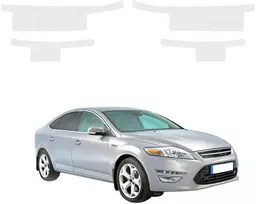 GrizzGlass Bespalvė techninė danga HeavyDuty Clear slenksčiams, skirtiems Ford Mondeo Mk4 Sedan (2007-2014) [4w1] (GRZ20813)