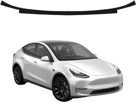 GrizzGlass Juoda techninė danga HeavyDuty Juodas bagažinės slenksčiui, skirtam Tesla Model Y (2020-2024) (GRZ20398)