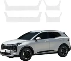 GrizzGlass Bespalvė techninė danga HeavyDuty Clear ant slenksčių, skirtų Kia Sportage 5 Facelift (2025-2026) [4w1] (GRZ20916)