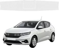 GrizzGlass Bespalvė techninė danga HeavyDuty Clear bagažinės slenksčiui, skirtam Dacia Sandero (2020-2026) (GRZ20835)