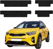 GrizzGlass Juoda techninė danga HeavyDuty Juodas slenksčiams, skirtiems Kia Stonic (2020-2026) [4w1] (GRZ20248)