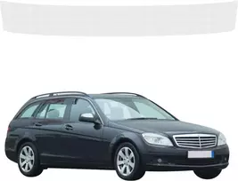 GrizzGlass Bespalvė techninė danga HeavyDuty Clear bagažinės slenksčiui, skirta Mercedes Benz C klasės S204 Kombi (2007-2011) (GRZ20768)