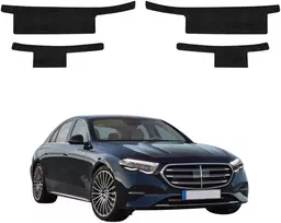 GrizzGlass Juoda techninė danga HeavyDuty Juodas slenksčiams Mercedes E Klasė (2016-2023) [4w1] (GRZ20441)