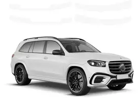 GrizzGlass Bespalvė techninė danga HeavyDuty Clear slenkstinėms juostoms Mercedes GLS 450d (2023-2026) [4w1] (GRZ20919)