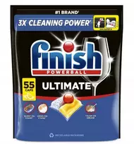 Finish Ultimate kapsulės indaplovei 55 Lemon (FINS-KA-060-10)