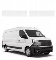 GrizzGlass Balta techninė danga HeavyDuty Baltas ant slenksčių, skirtų Nissan Interstar 3 (2024-2026) [2w1] (GRZ22662)