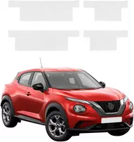 GrizzGlass Bespalvė techninė danga HeavyDuty Clear slenksčiams, skirtiems Nissan Juke Facelift (2024-2026) [4w1] (GRZ20993)