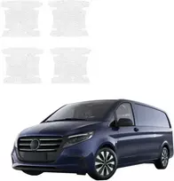 GrizzGlass Balta techninė danga HeavyDuty Baltas po durų rankenomis, skirta Mercedes-Benz eVito (2014-2026) [4w1] (GRZ22134)
