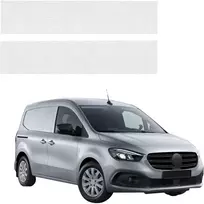 GrizzGlass Bespalvė techninė danga HeavyDuty Clear priekiniams slenksčiams, skirtiems Mercedes-Benz Citan (2021-2026) [2w1] (GRZ22231)