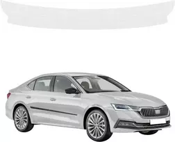 GrizzGlass Bespalvė techninė danga HeavyDuty Clear bagažinės slenksčiui, skirtam Skoda Octavia 4 Hatchback (2019-2024) (GRZ20997)