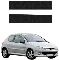 GrizzGlass Juoda techninė danga HeavyDuty Juodas ant slenksčių, skirtų Peugeot 206 (1998-2009) [2w1] (GRZ20414)