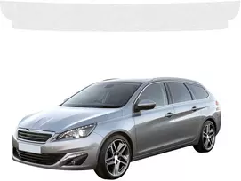 GrizzGlass Bespalvė techninė danga HeavyDuty Clear bagažinės slenksčiui, skirtam Peugeot 308 Kombi (2013-2021) (GRZ20847)