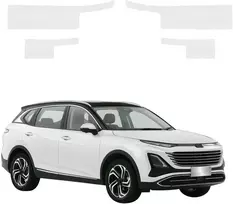 GrizzGlass Bespalvė techninė danga HeavyDuty Clear ant slenksčių, skirtų Bestune T90 (2023-2026) [4w1] (GRZ20674)