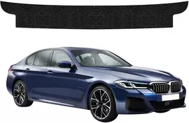 GrizzGlass Juoda techninė danga HeavyDuty Juodas bagažinės slenksčiui, skirtam BMW 5 G30 Sedan (2023-2026) (GRZ20081)