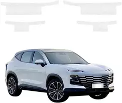 GrizzGlass Balta techninė danga HeavyDuty Baltas slenksčiams, skirti Jetour Dashing (2025-2026) [8w1] (GRZ21517)
