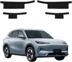 GrizzGlass Juoda techninė danga HeavyDuty Juodas slenksčiams, skirtiems Geely EX5 (2025-2026) [4w1] (GRZ20200)
