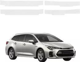 GrizzGlass Bespalvė techninė danga HeavyDuty Clear slenksčiams skirtam Suzuki Swace Facelift (2023-2026) [4w1] (GRZ21024)