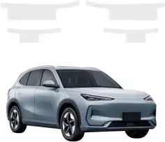 GrizzGlass Bespalvė techninė danga HeavyDuty Clear slenksčiams, skirta Geely EX5 (2025-2026) [4w1] (GRZ20631)