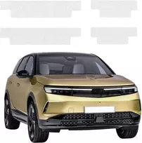 GrizzGlass Bespalvė techninė danga HeavyDuty Clear slenkstinėms zonoms, skirtoms Opel Grandland (2025-2026) [4w1] (GRZ20861)