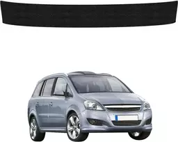 GrizzGlass Juoda techninė danga HeavyDuty Juodas slenkstinėms juostoms Opel Zafira B Kombi 5D (2010-2014) [4w1] (GRZ20426)