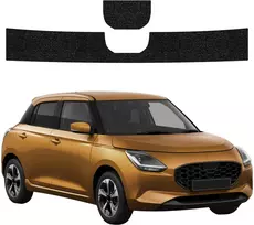GrizzGlass Juoda techninė danga HeavyDuty Juodas bagažinės slenksčiui Suzuki Swift (2024-2026) [2w1] (GRZ20551)