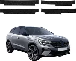 GrizzGlass Juoda techninė danga HeavyDuty Juodas slenksčiams skirti Renault Austral (2022-2026) [4w1] (GRZ20565)
