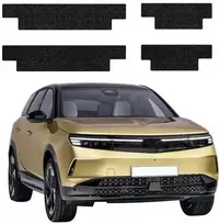 GrizzGlass Juoda techninė danga HeavyDuty Juodas slenksčiams skirti Opel Grandland (2025-2026) [4w1] (GRZ20301)
