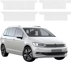 GrizzGlass Bespalvė techninė danga HeavyDuty Clear ant slenksčių, skirta Volkswagen Touran (2024-2026) [4w1] (GRZ21081)