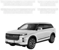 GrizzGlass Balta techninė danga HeavyDuty Baltas slenkščiams, skirtiems Jaecoo J7 (2024-2026) [4w1] (GRZ21426)