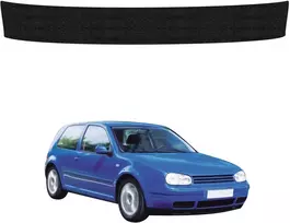 GrizzGlass Juoda techninė danga HeavyDuty Juodas bagažinės slenksčiui, skirtam Volkswagen Golf 4 Hatchback 3D (1997-2003) (GRZ20569)