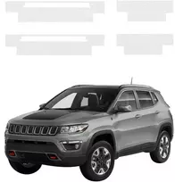 GrizzGlass Bespalvė techninė danga HeavyDuty Clear slenksčiams, skirti Jeep Compass (2020-2024) [4w1] (GRZ21042)
