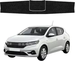GrizzGlass Juoda techninė danga HeavyDuty Juodas bagažinės slenksčiui, skirtam Dacia Sandero (2020-2026) (GRZ20292)