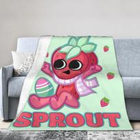 Dandy's World Tai tik daigas Antklodės Flanelinės Žaidimas Šiltos pledinės antklodės kelionėms lėktuvu Antklodė Daugiafunkcinė 125X150CM