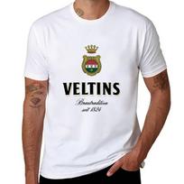 Veltins alaus darykla Veltins Veltins alaus marškinėliai Croswit marškinėliai Unisex mados marškinėliai Vasara 2025 Dizainerio marškinėliai Unisex S gray